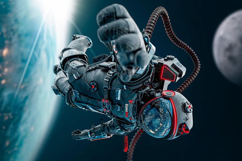 Astronaut in space